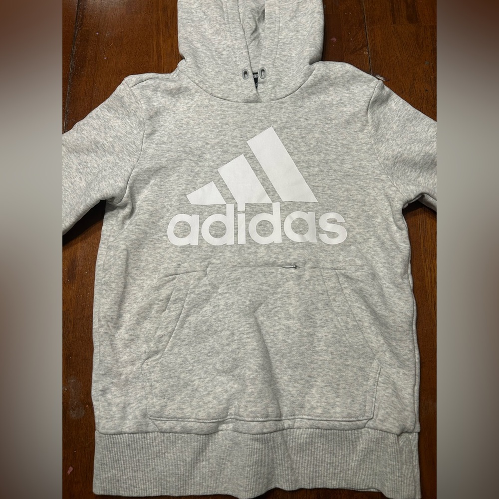 Long sleeved hoodie, Adidas.